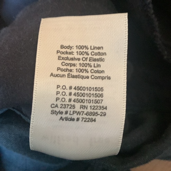 Wilfred Free 100% Linen Shorts - Picture 4 of 4